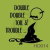 Double trouble vinyl decal