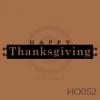 Happy Thanksgiving (1) vinyl decal