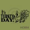 Turkey Day vinyl decal