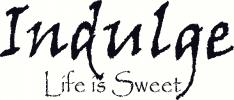 Indulge - Life is Sweet vinyl decal