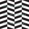 Kitchenaid Herringbone Chevron vinyl decal