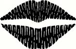 Lips (1) vinyl decal