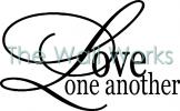 Love One Another vinyl decal