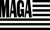 MAGA Flag vinyl decal