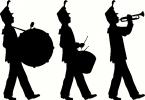 Marching Band vinyl decal