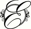 Monogram (4) vinyl decal