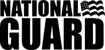 National Guard vinyl decal