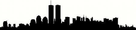 New York City Silhouette vinyl decal