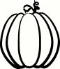 Pumpkin (3) vinyl decal