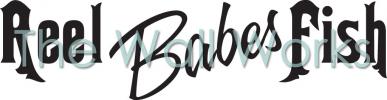 Reel Babes Fish vinyl decal