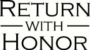 Return With Honor vinyl decal