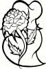 Rose (3) vinyl decal