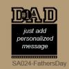 #1 Dad Subway Art vinyl decal