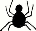 Spider (2) vinyl decal