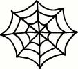 Spider Web (3) vinyl decal