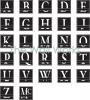 Square Monogram vinyl decal