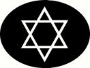 Star of David (3) vinyl decal