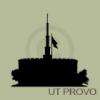 Utah Provo Temple Silhouette vinyl decal