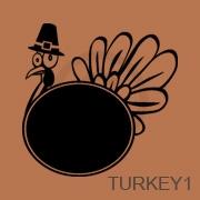 Turkey (1) vinyl decal
