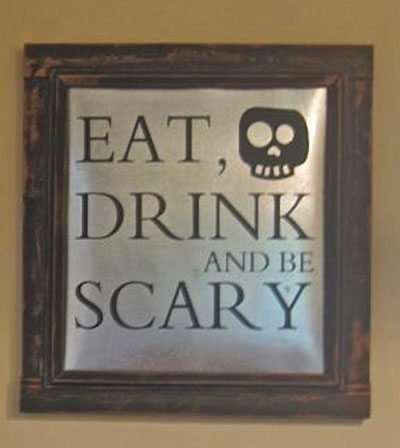 halloween vinyl lettering and decals